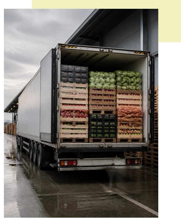 Перевозка плодоовощной продукции в Выксу по цене от 5185 р. | Агросервис-Вкс